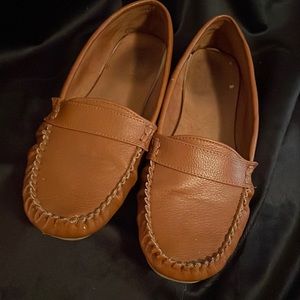 Lt brown moccasins bought from Old Navy.